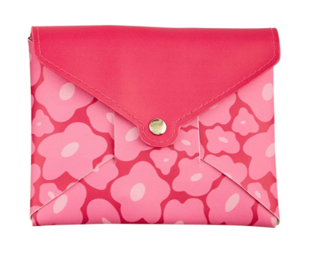 Hot Pink Flowers Sewing Kit
