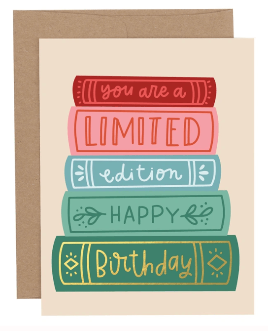Limited Edition Birthday Greeting Card