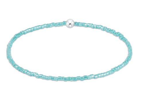 Hope Classic Sterling Bracelet - Sea Glass