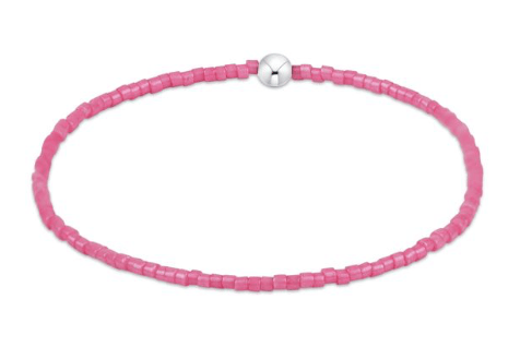 Hope Classic Sterling Bracelet - Bubblegum