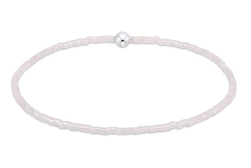 Hope Classic Sterling Bracelet - Silky White