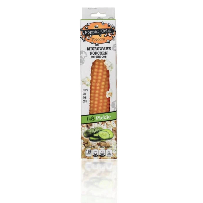 Dill Pickle Seasoning Poppin' Cobs Microwave Popcorn