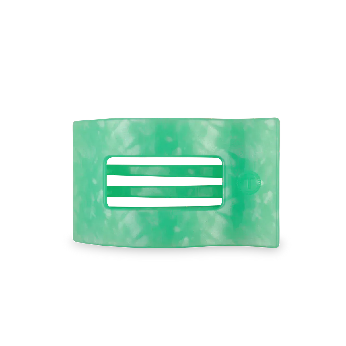 Spring Splash Medium Flat Rectangle Hair Clip
