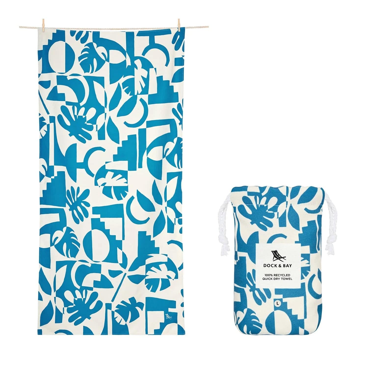 Quick Dry Towel - Marine Dream XL