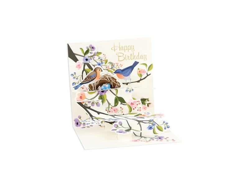 Perched Birds Card