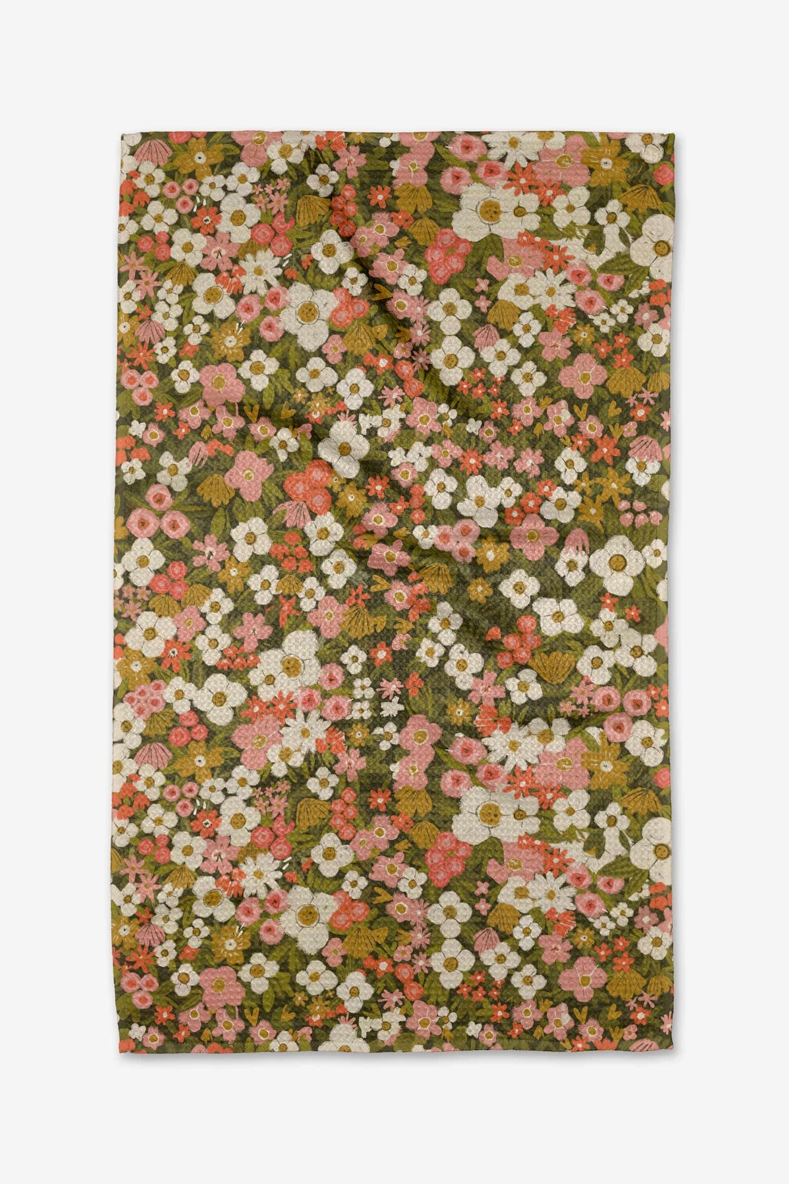 Geometry Glided Garden Tea Towel