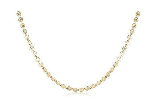 "15 Choker Infinity Chic Chain - Gold