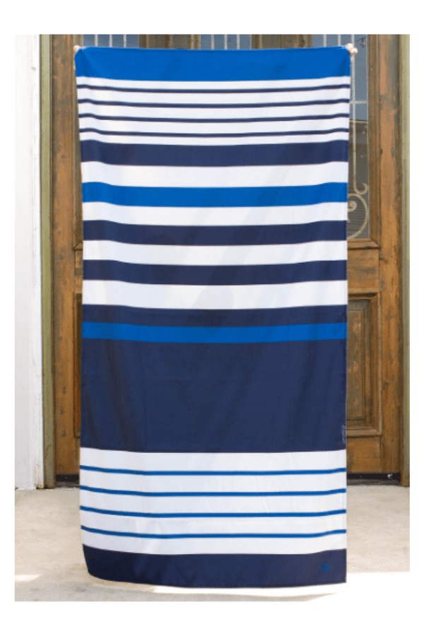 Navy Landry Beach Towel