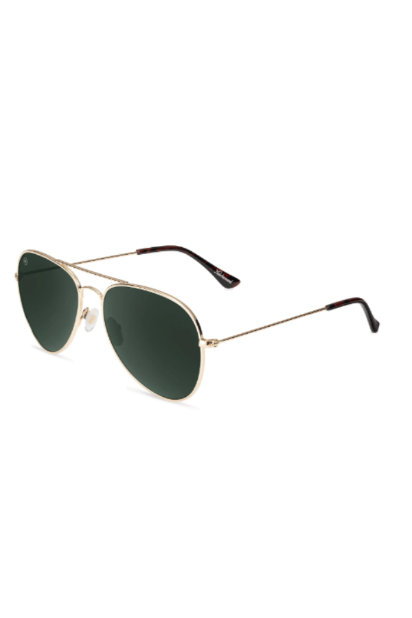 Gold / Aviator Green Mile Highs Sunglasses