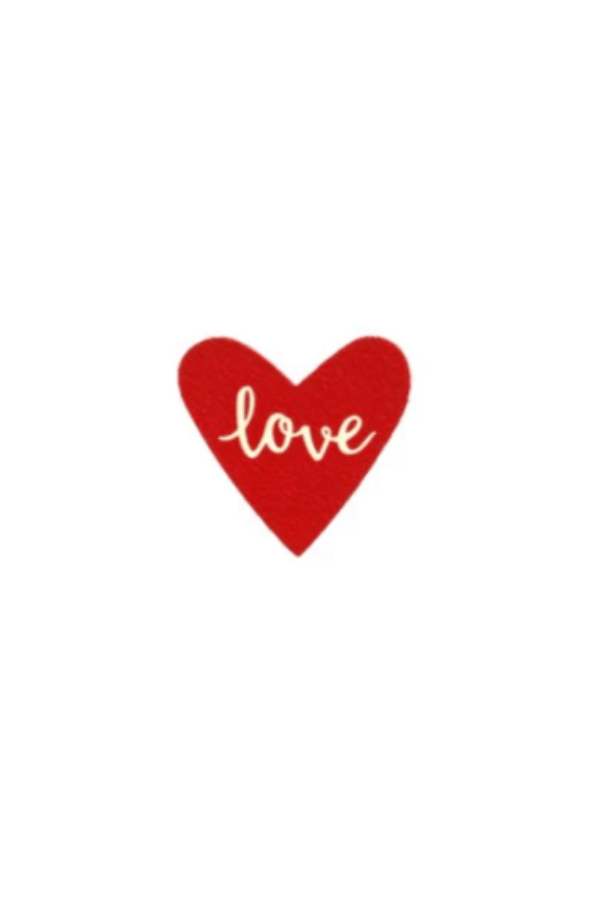 Heart w/Love Mini Magnet
