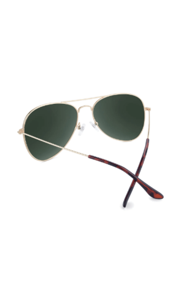 Gold / Aviator Green Mile Highs Sunglasses