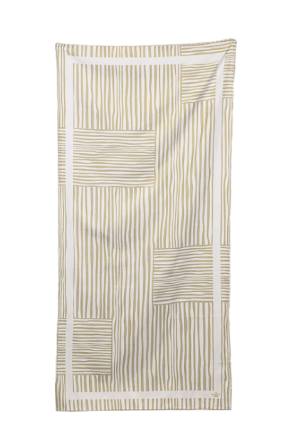 Fiji Stripe Beach Towel Shell