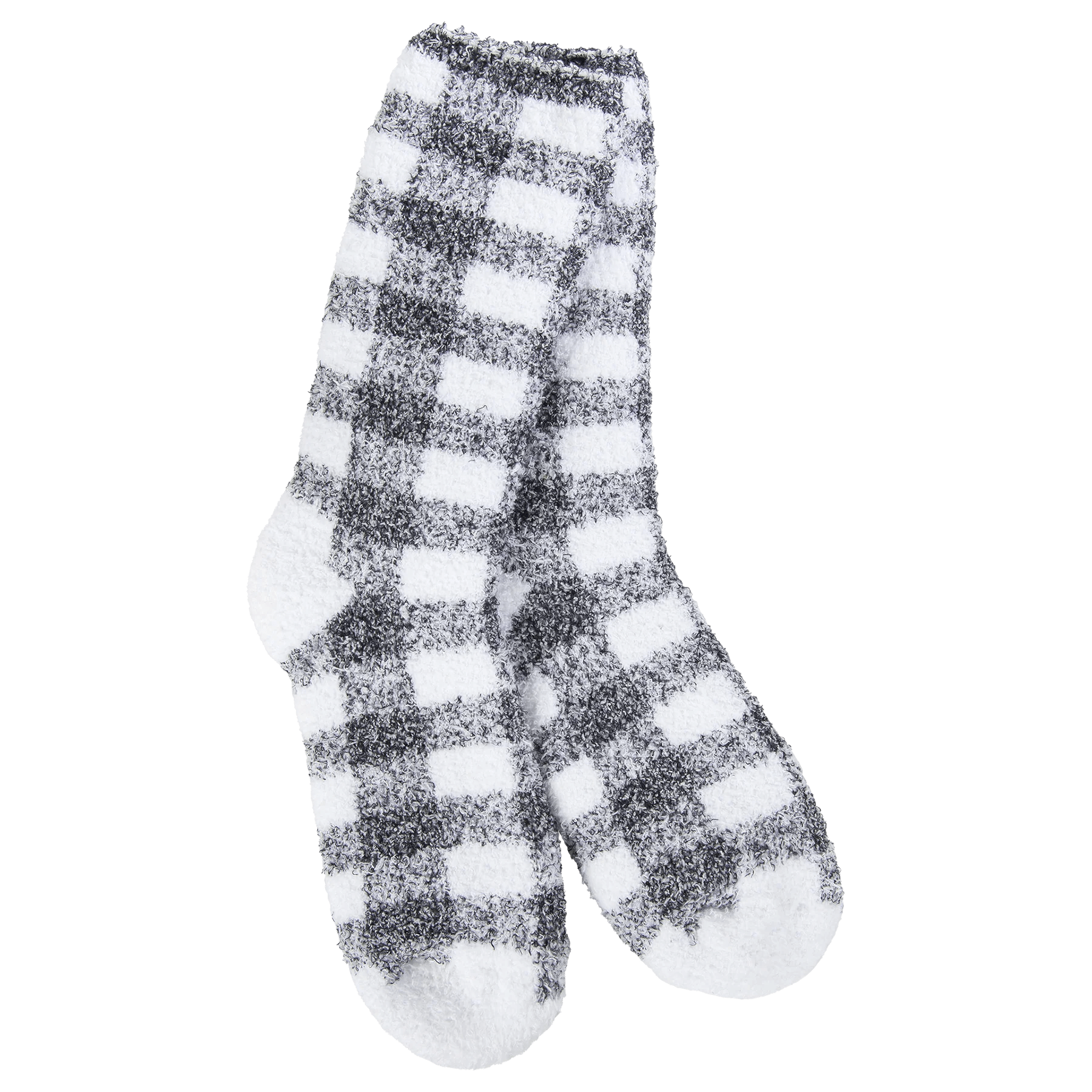 World's Softest Holiday Fireside Crew - Black Check