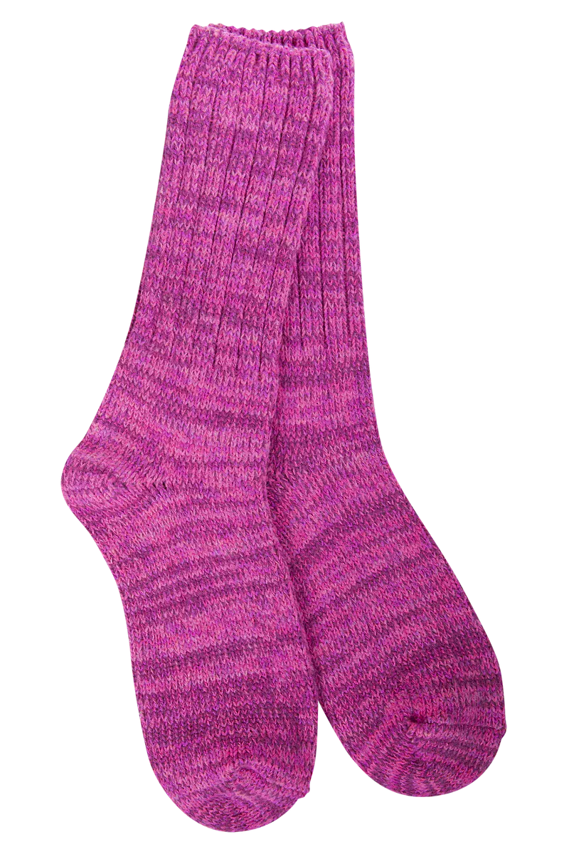 World's Softest Ragg Crew - Hot Pink