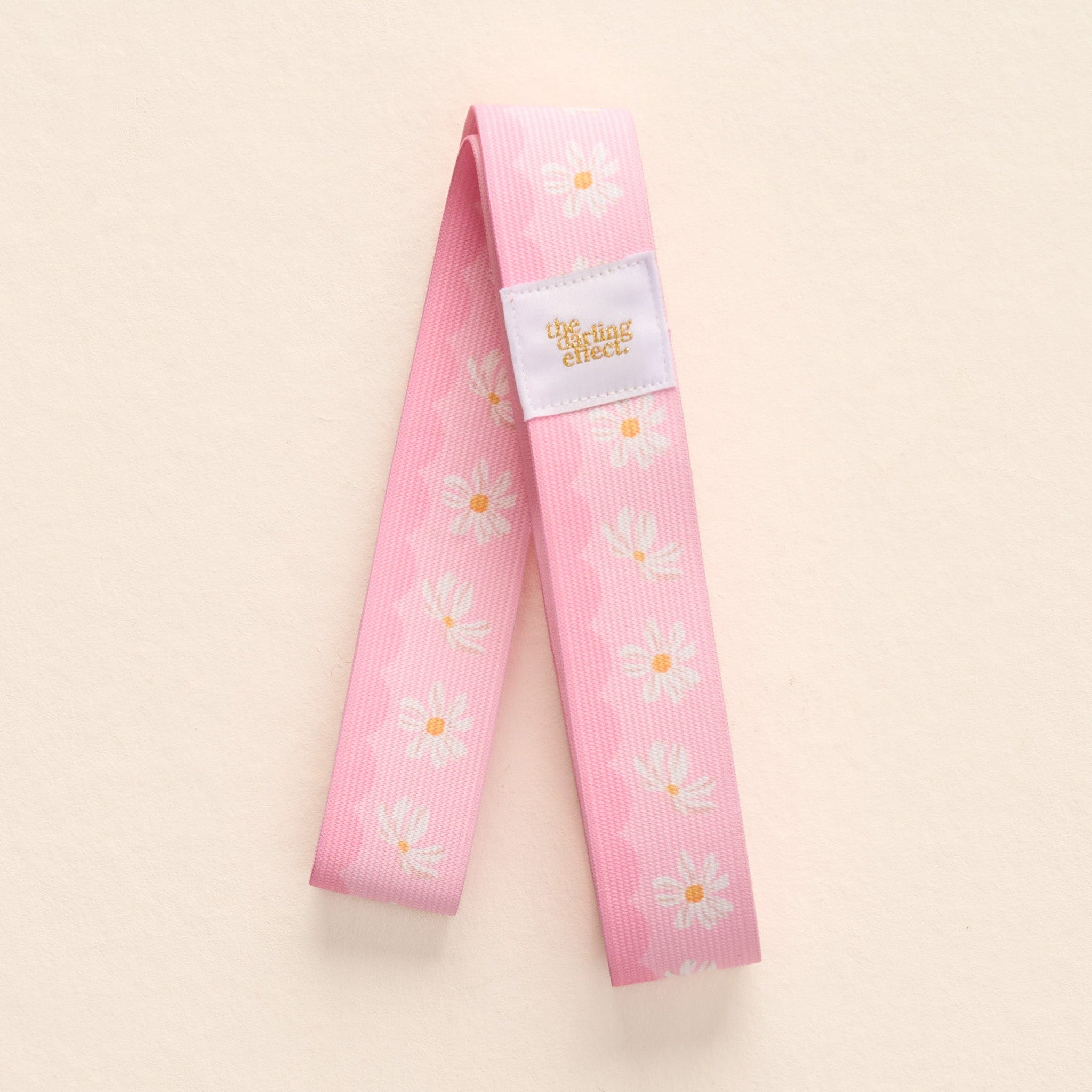 Stay Put Towel Band - Scalloped Floral Pink