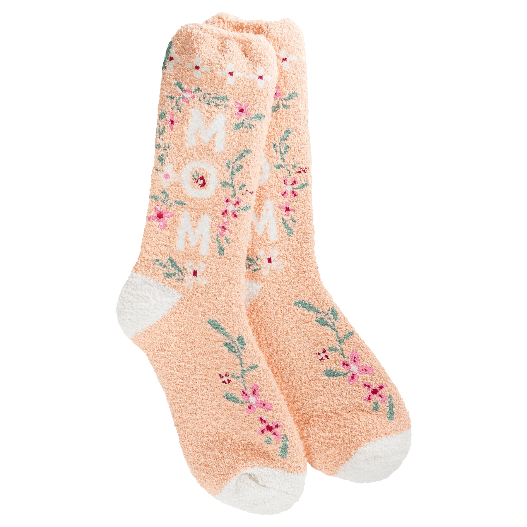 World's Softest Flower Mom Crew Sock