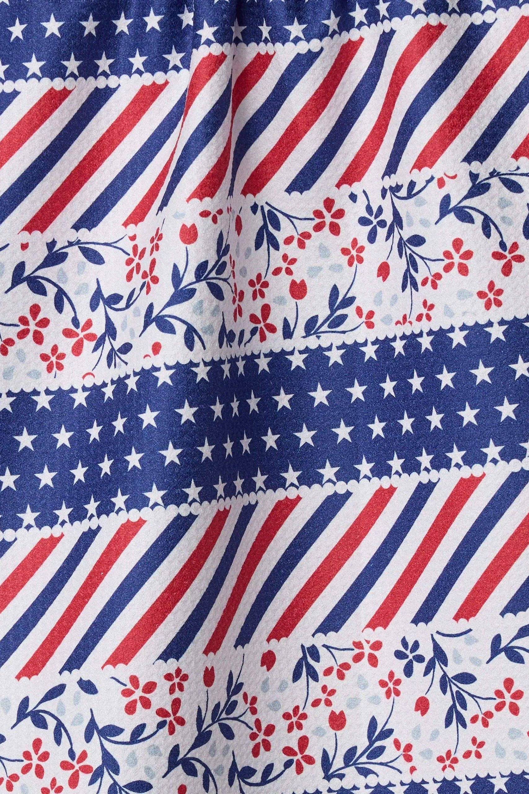 Liberty Ribbon Tea Towel