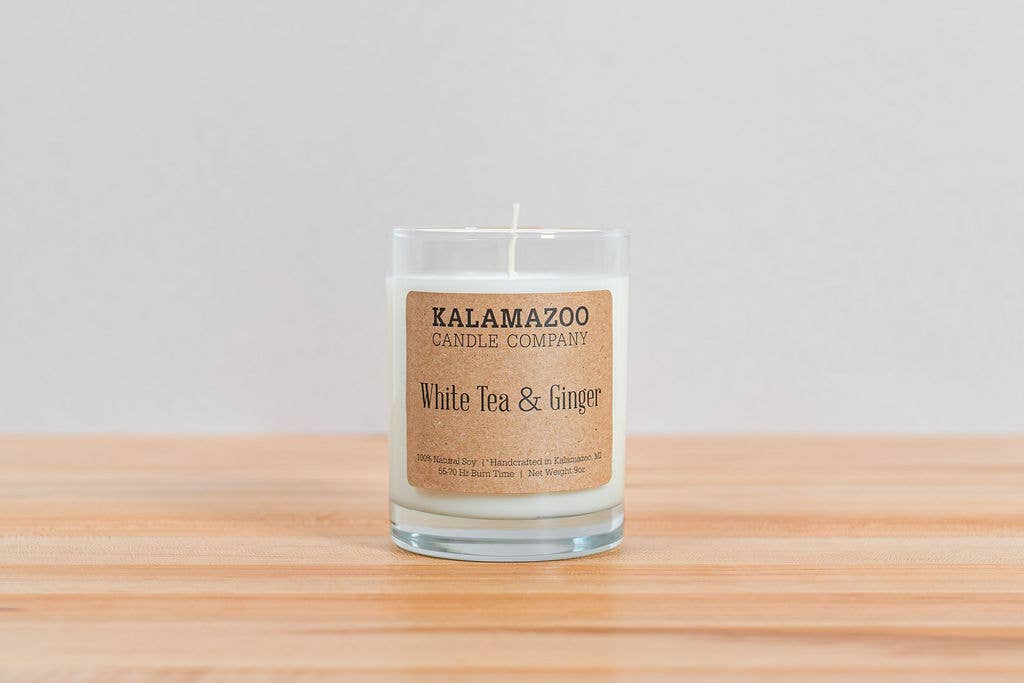 White Tea & Ginger Candle 10oz Jar