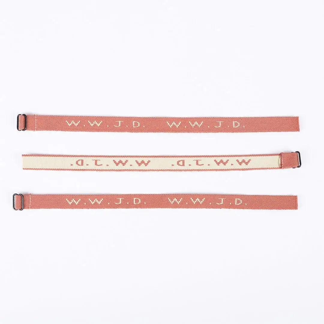 WWJD Bracelet - Terracotta
