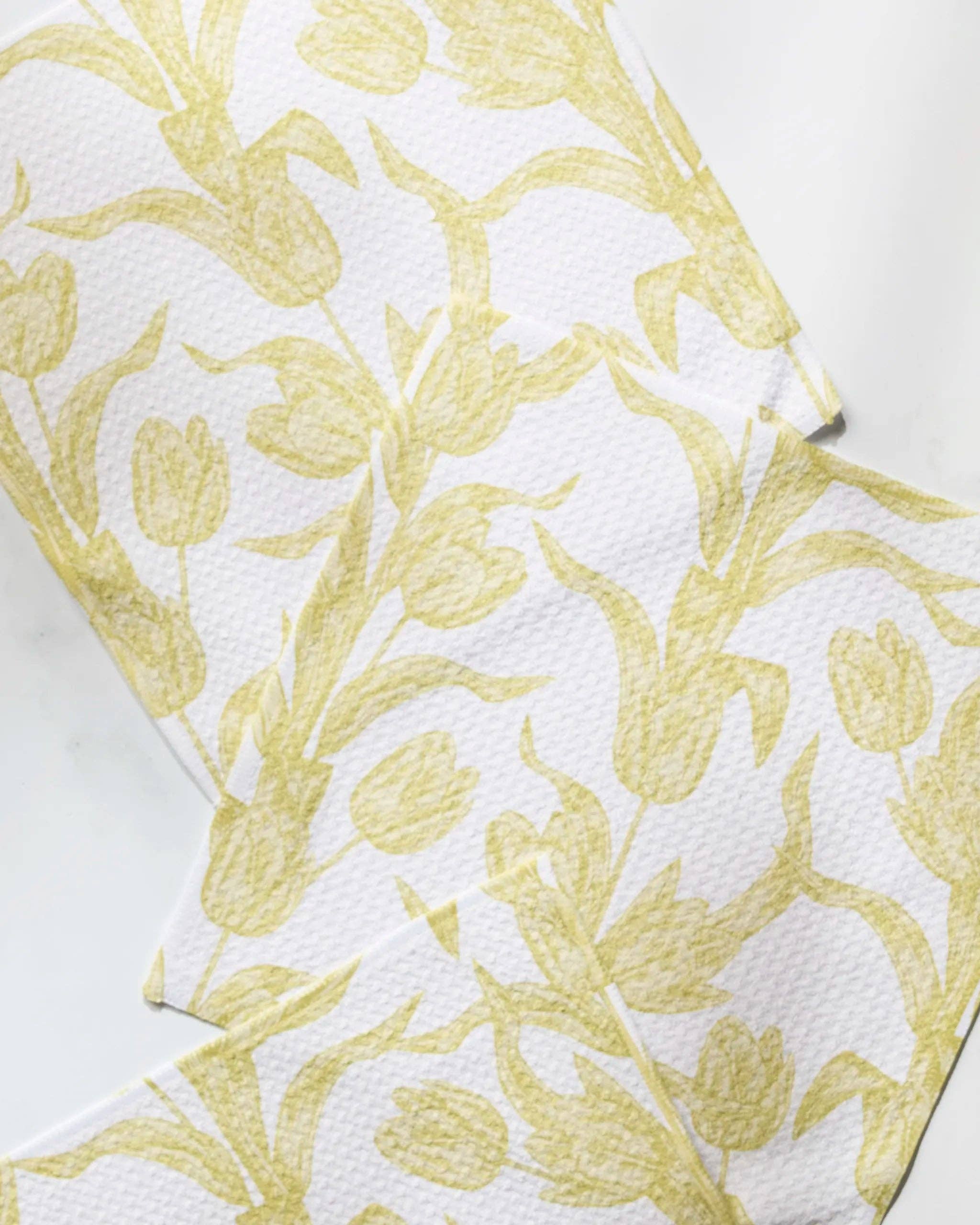 Butter Tulips Dishcloth Set