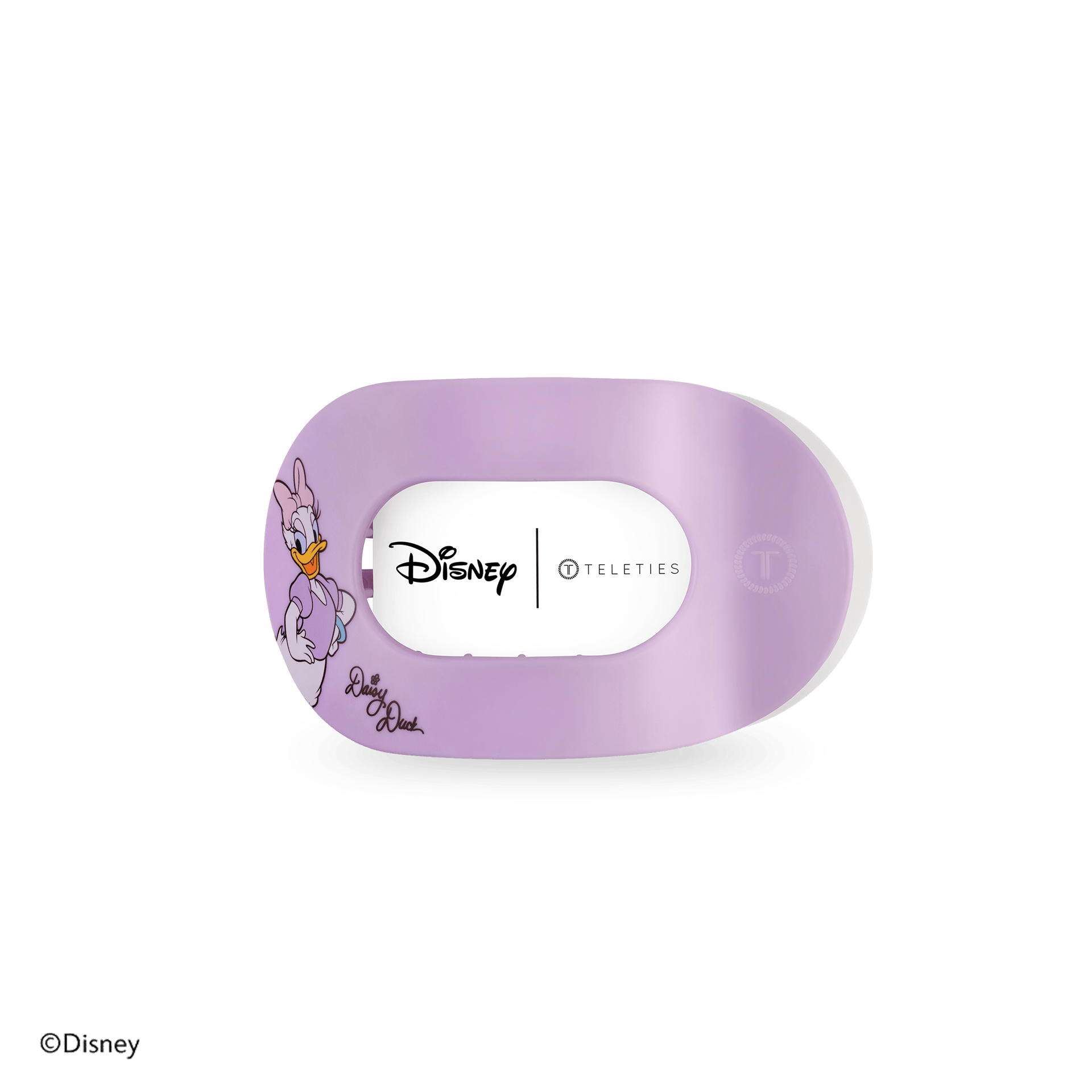 Flat Round Hair Clip | Small | Daisy Duck