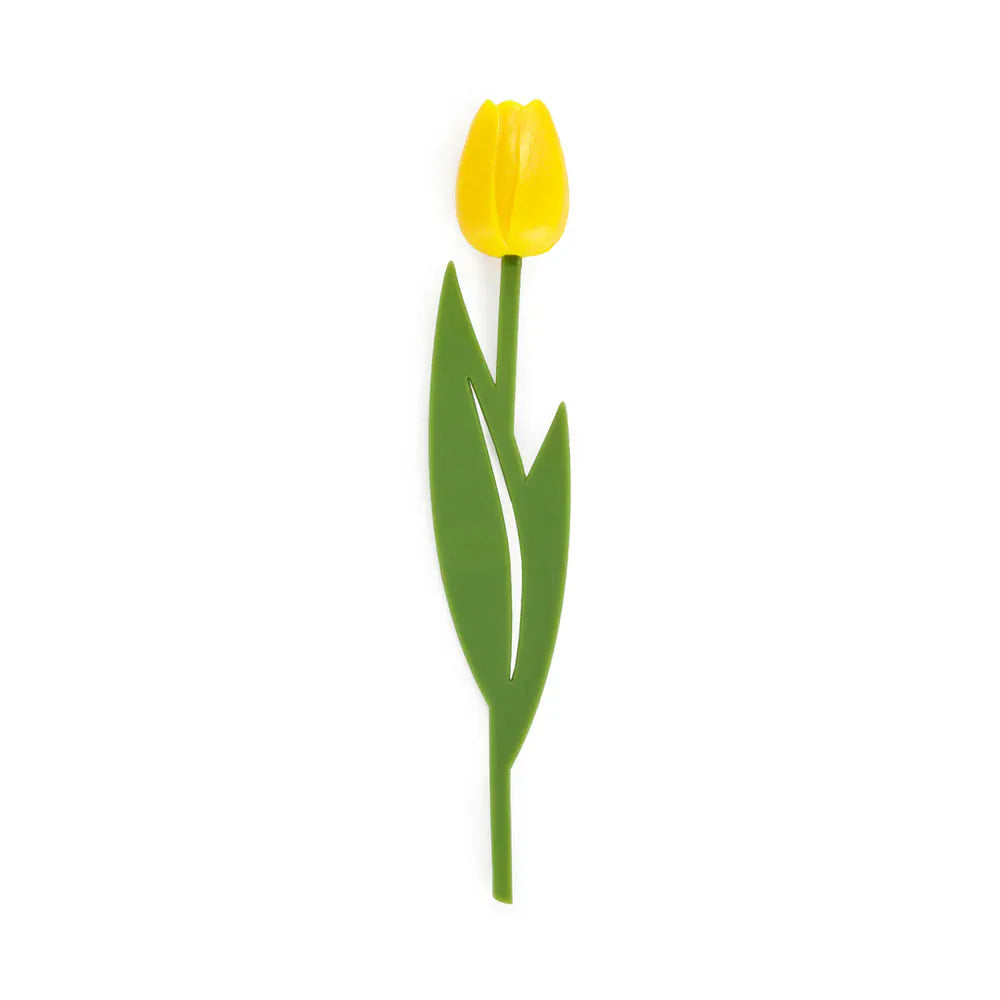 Yellow Tulip Bookmark
