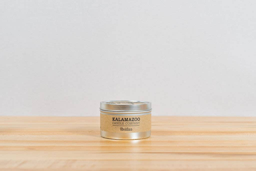 Obsidian Soy Candle 5oz - Natural Small Batch