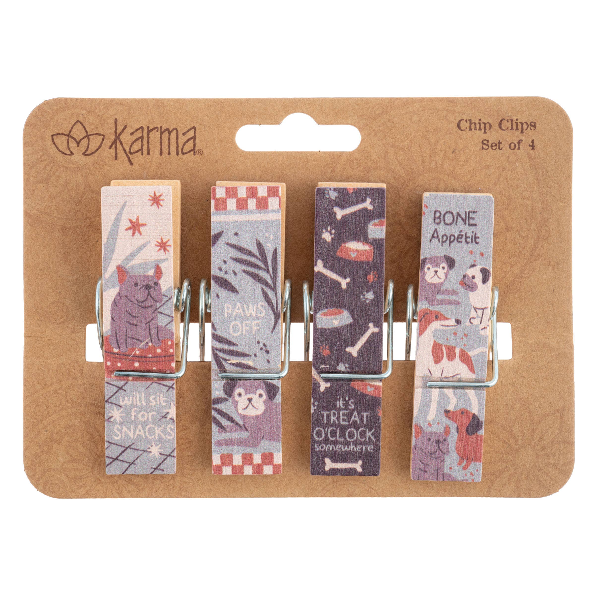 Chip Clips Set: Blue Dogs
