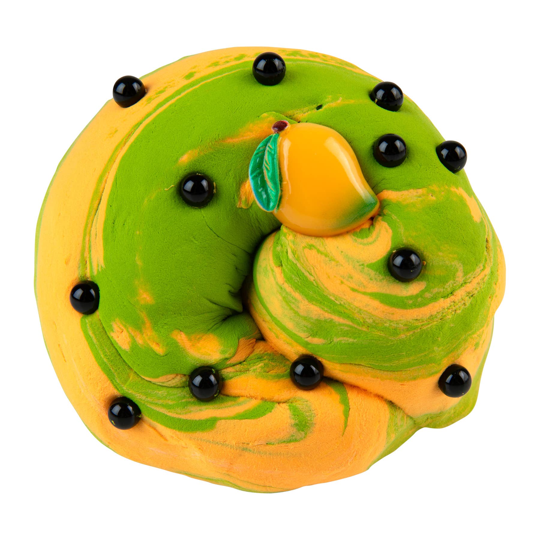 Butter Slimi Mango Swirl Slime