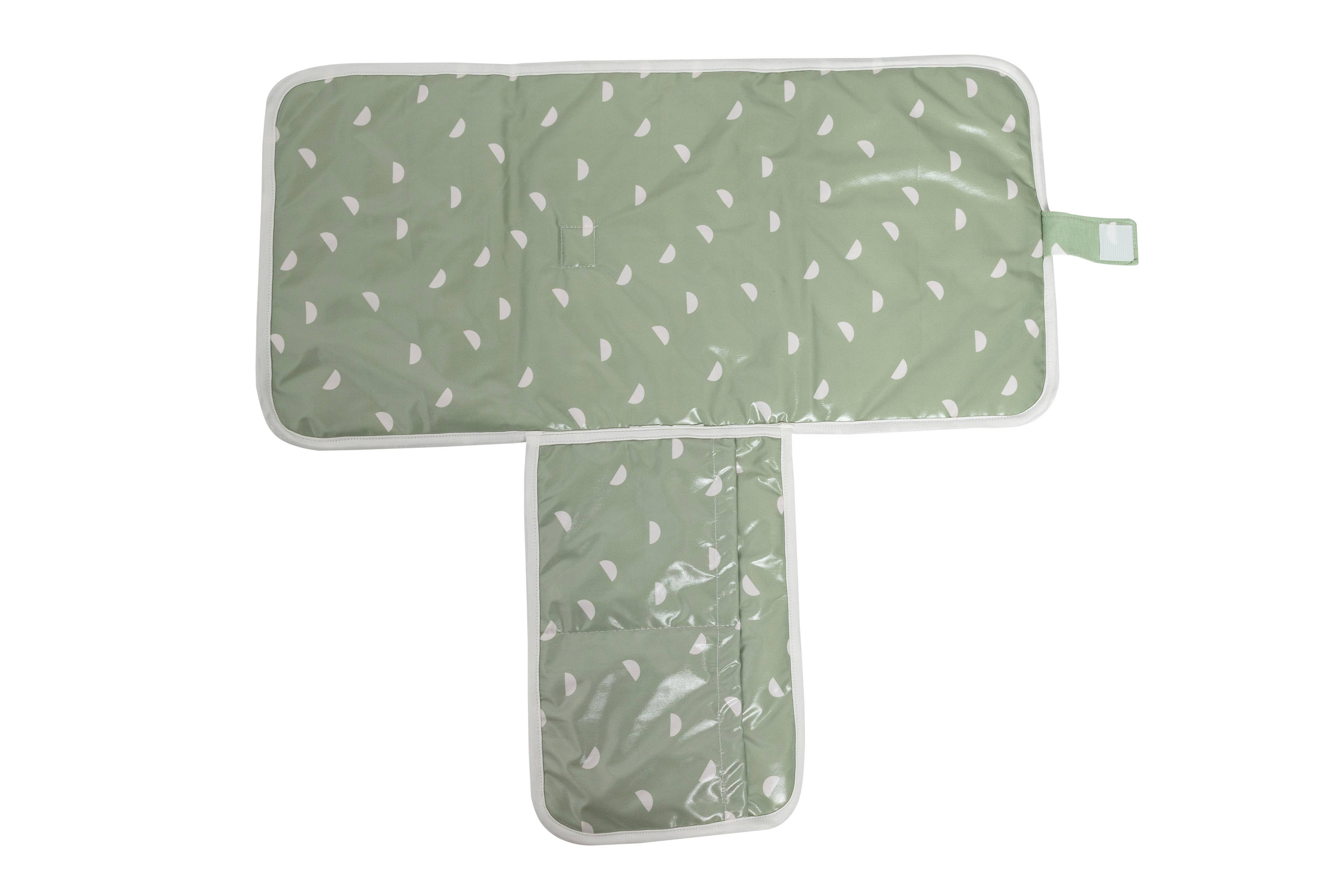 Organic Sage Travel Changing Mat, Diaper Bag Changing Pad