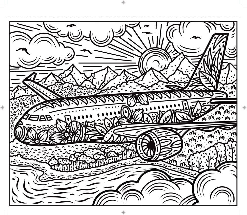 Planes and Helicopters Magic Painting Book : Usborne Books
