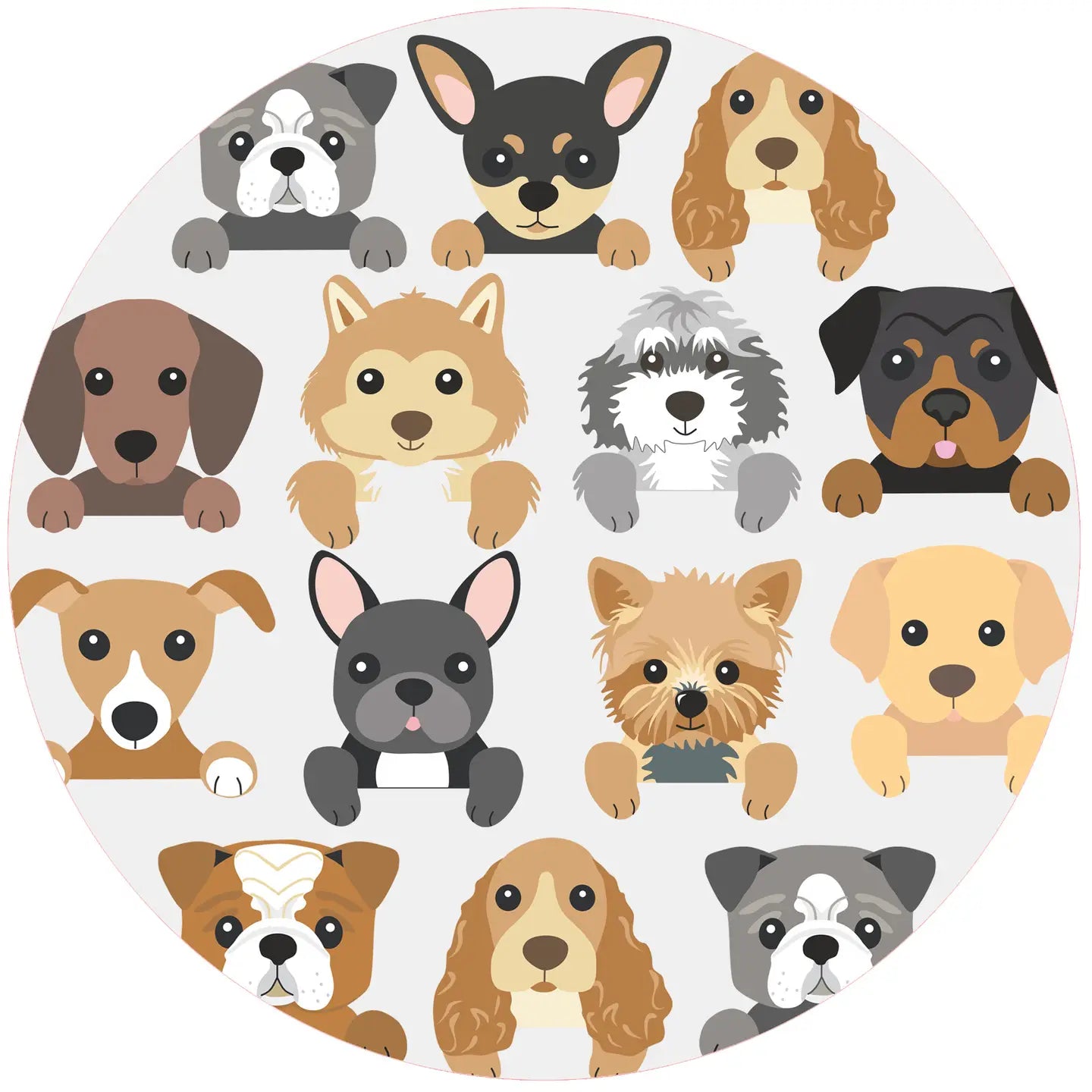 Peeking Dogs Jar Opener
