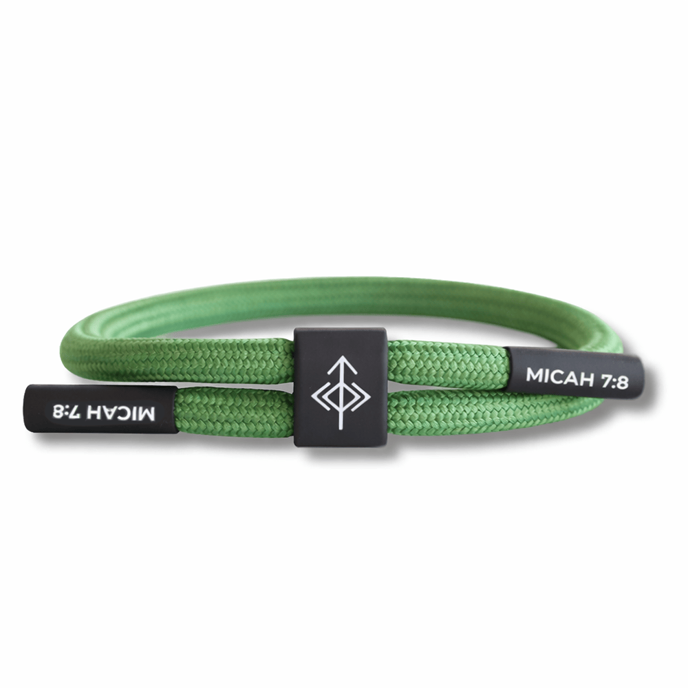 GET BACK UP Bracelet, Christian Cord Bracelet