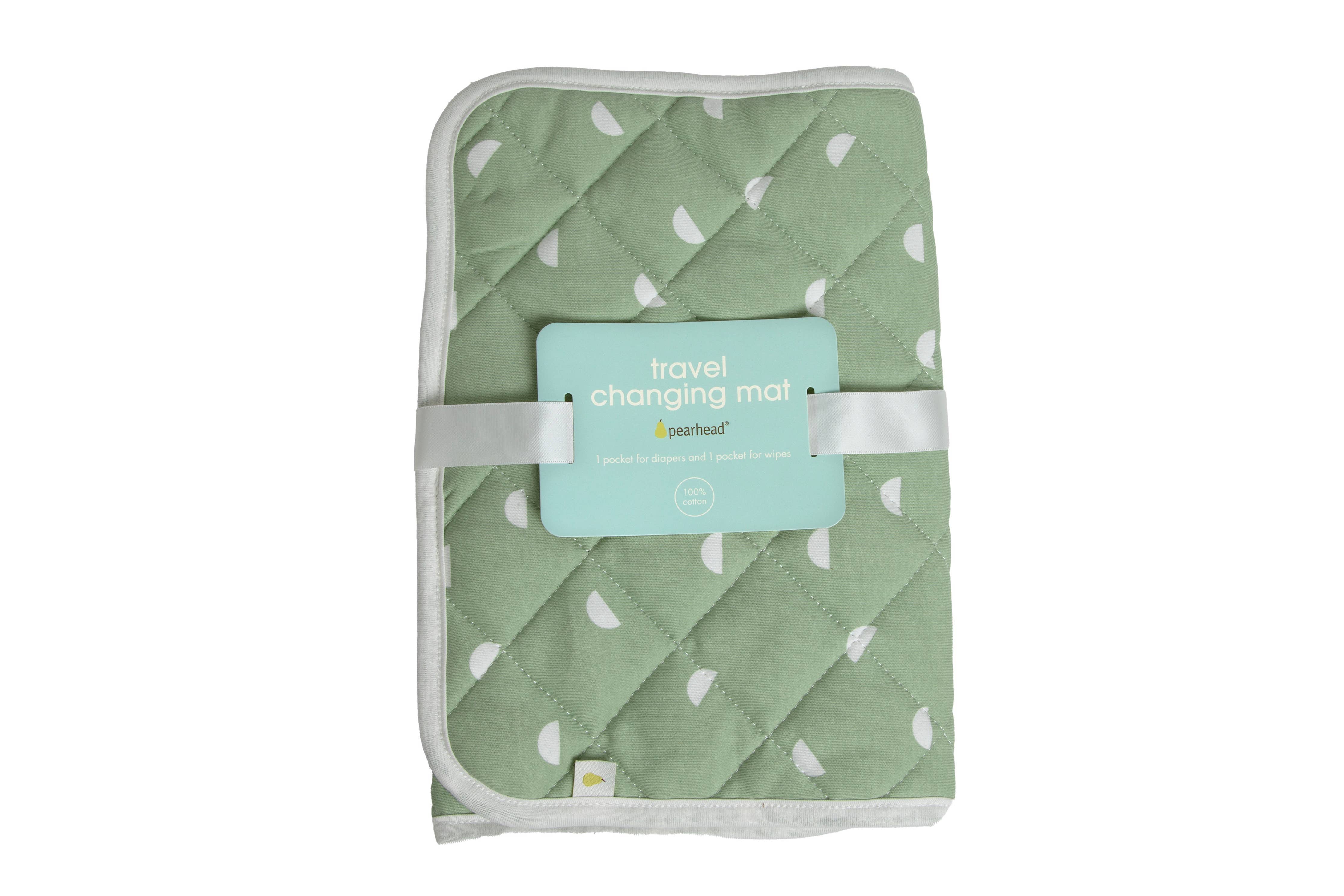 Organic Sage Travel Changing Mat, Diaper Bag Changing Pad