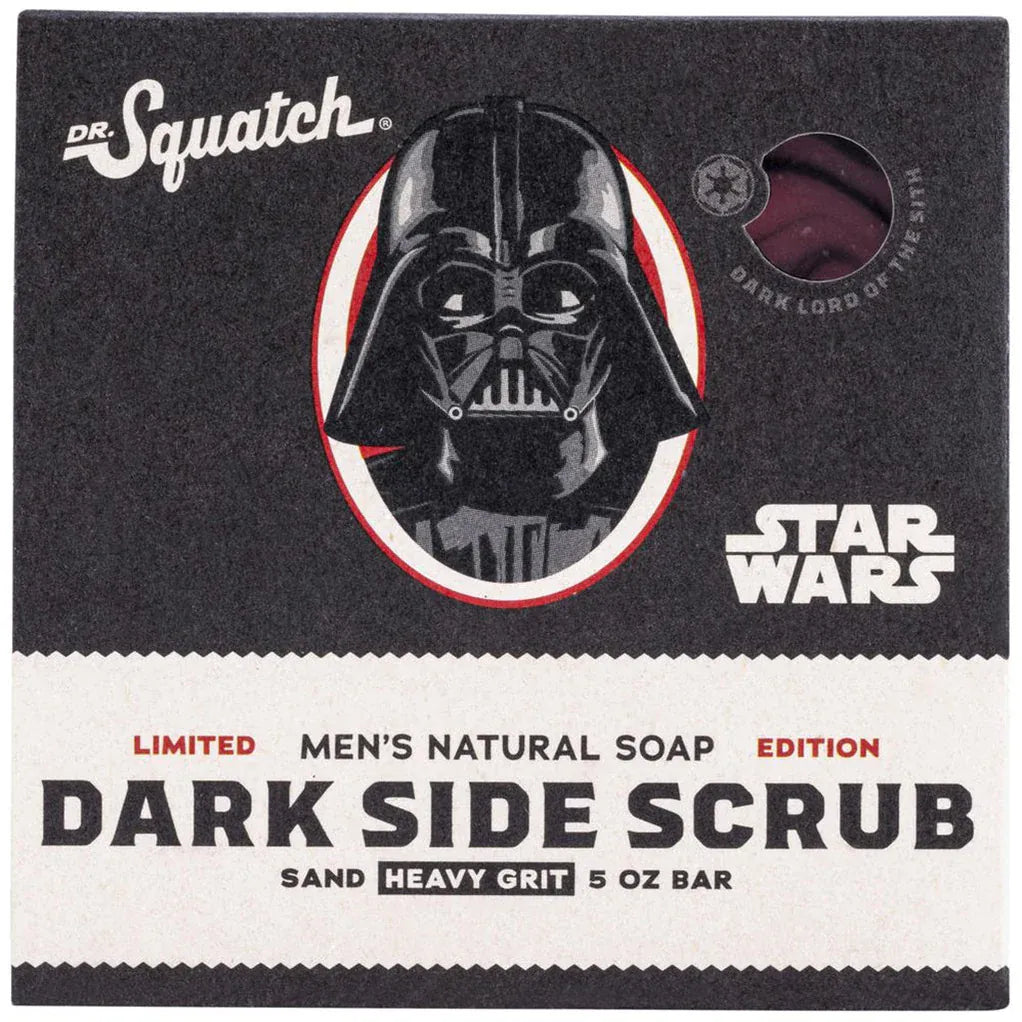 Dr Squatch - Star Wars Dark Side Scrub Soap