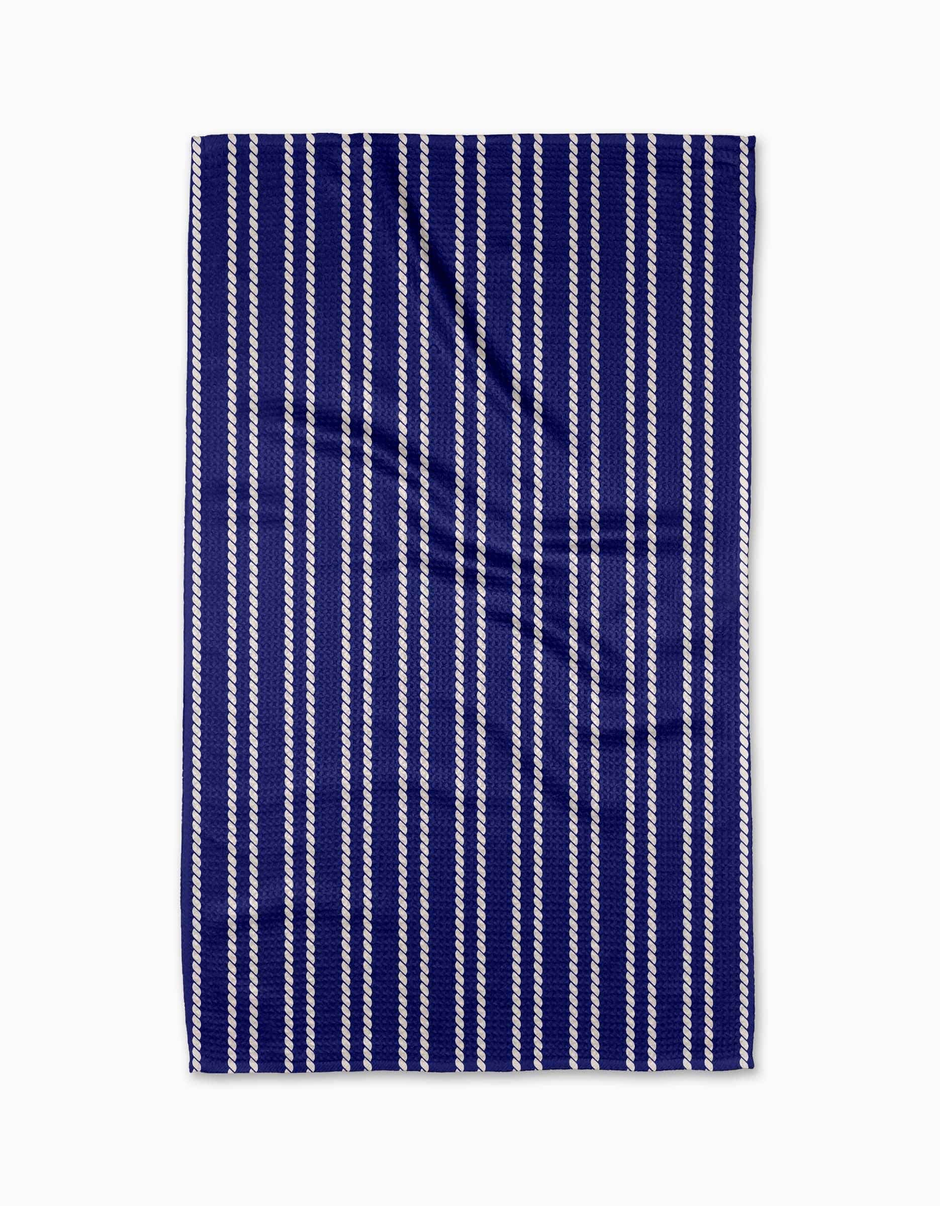Geometry Nautical Knots Tea Towel