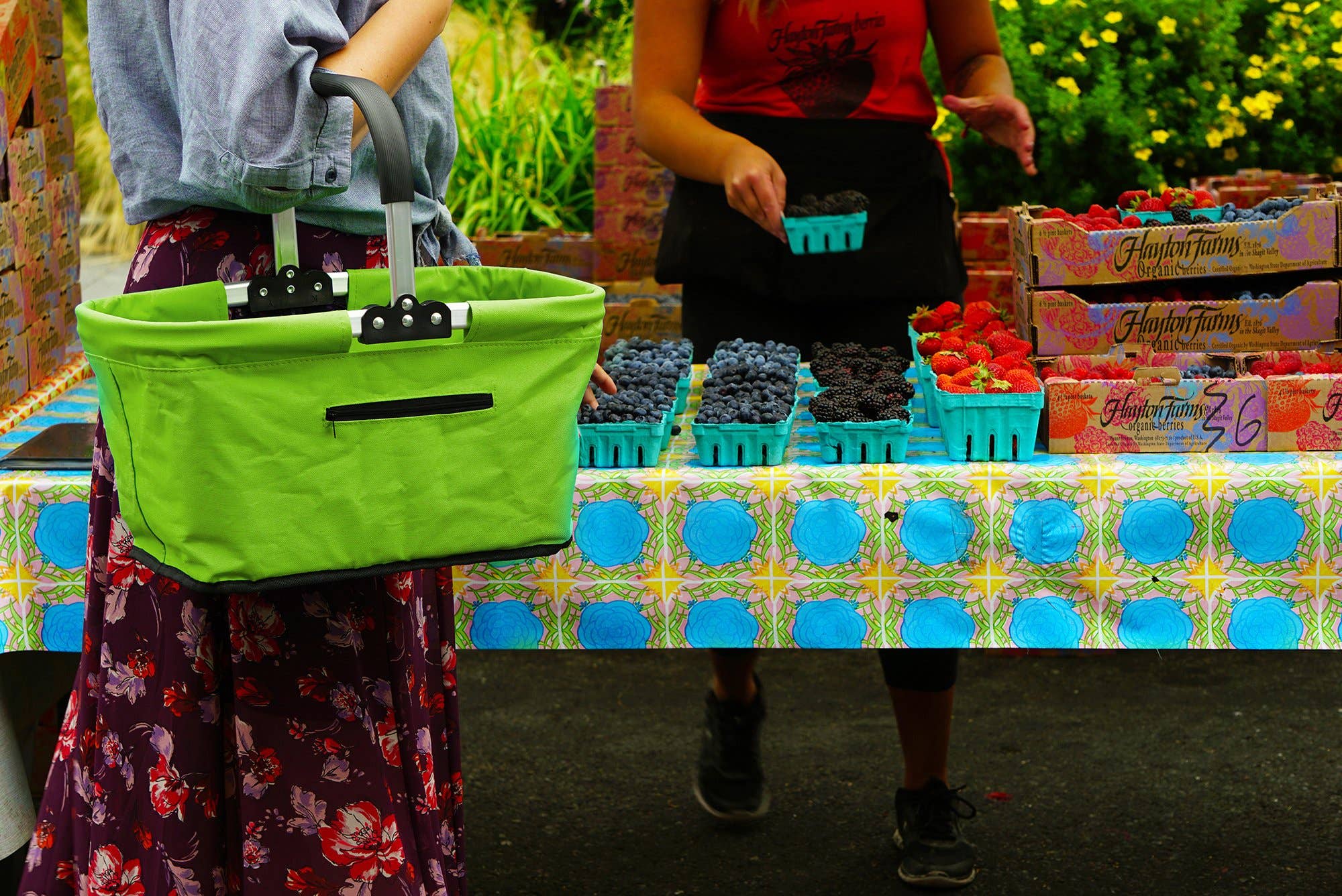 Market Basket - Green