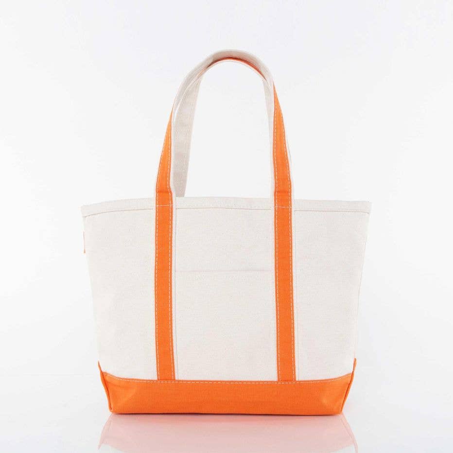 Medium Classic Tote: Orange