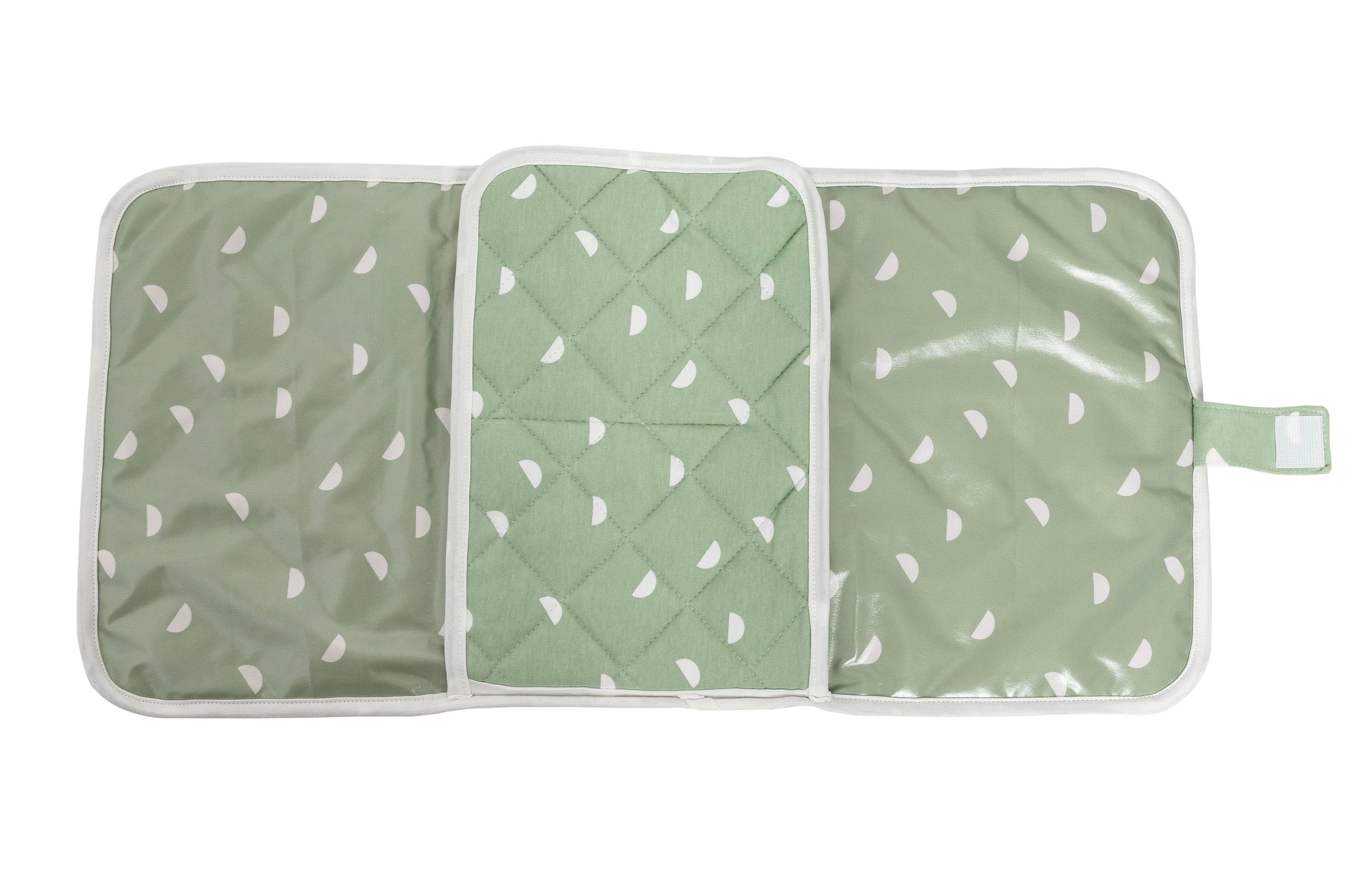 Organic Sage Travel Changing Mat, Diaper Bag Changing Pad