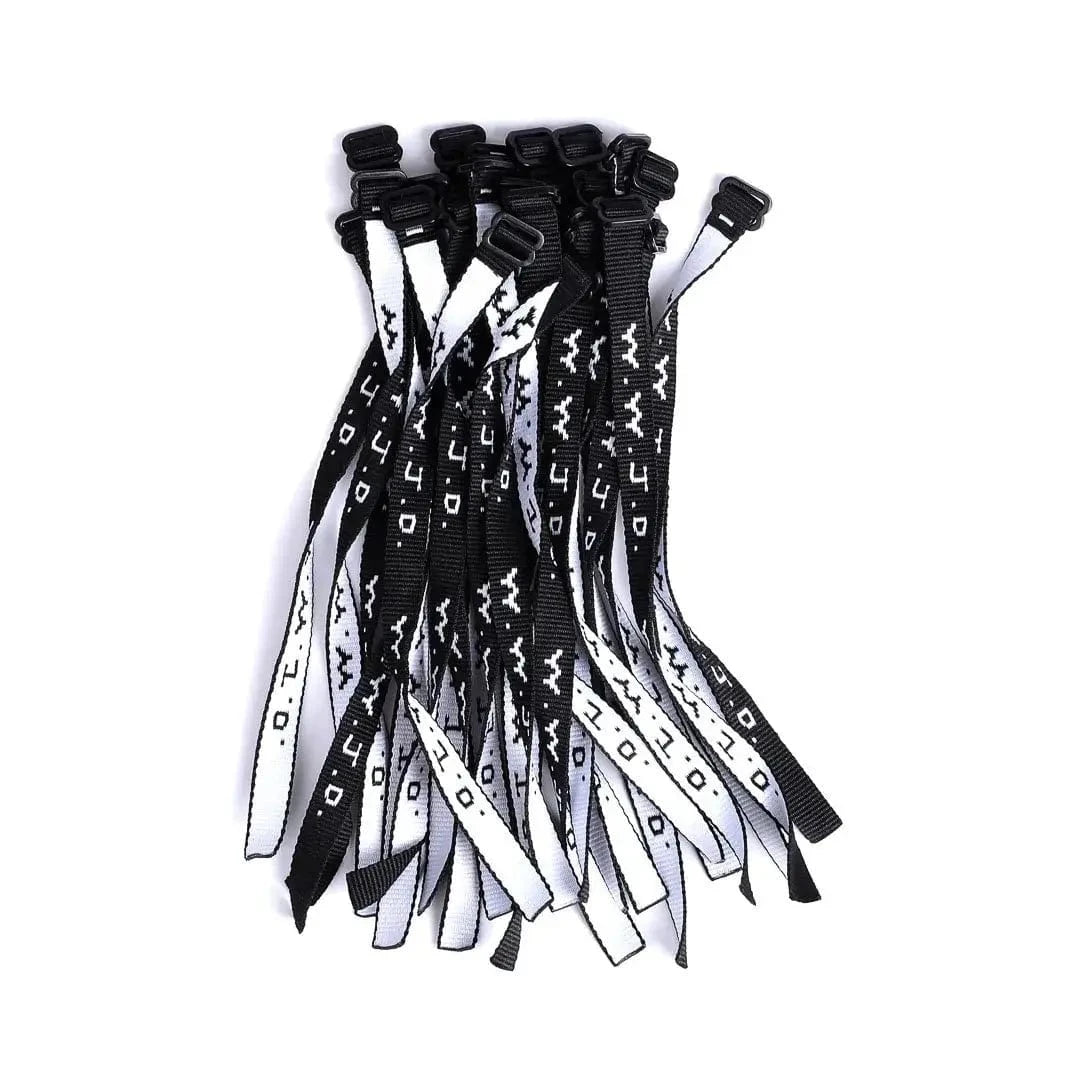 Black WWJD Woven Bracelet