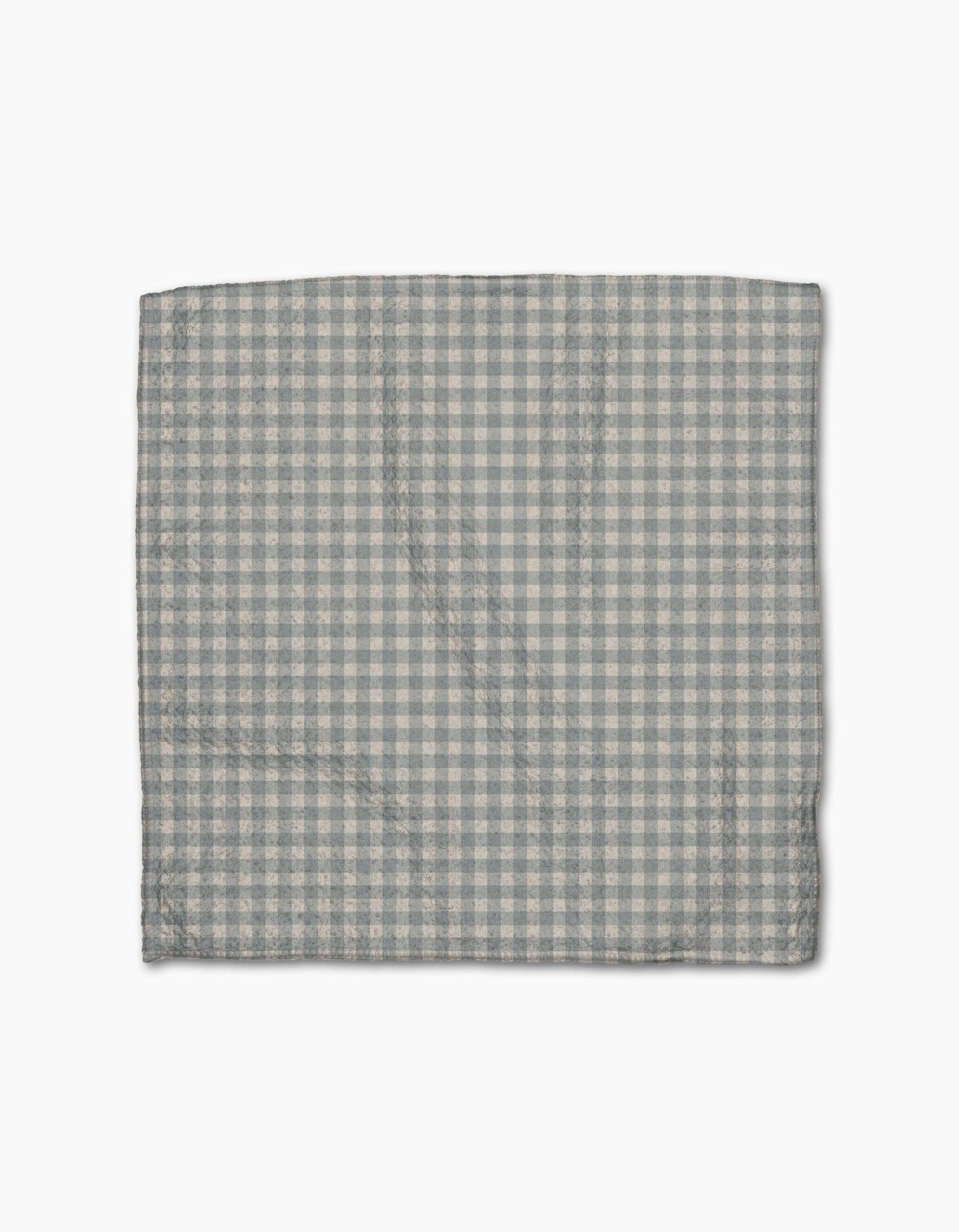 Geometry Tidepool Check Dish Cloth Set