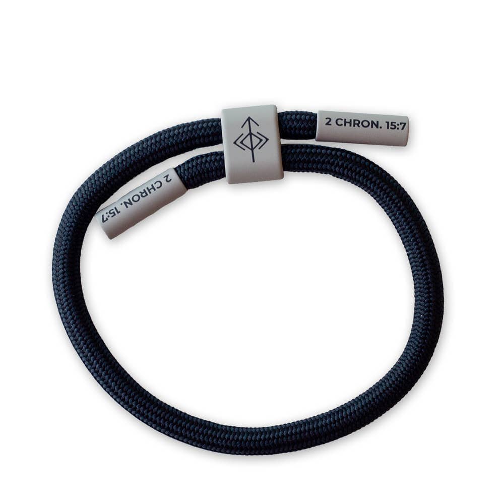 DON'T GIVE UP Bracelet, Christian Cord Bracelet