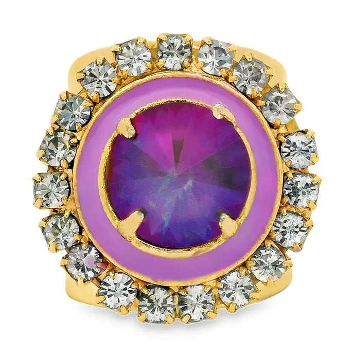 Hershey Ring: Violet Bloom
