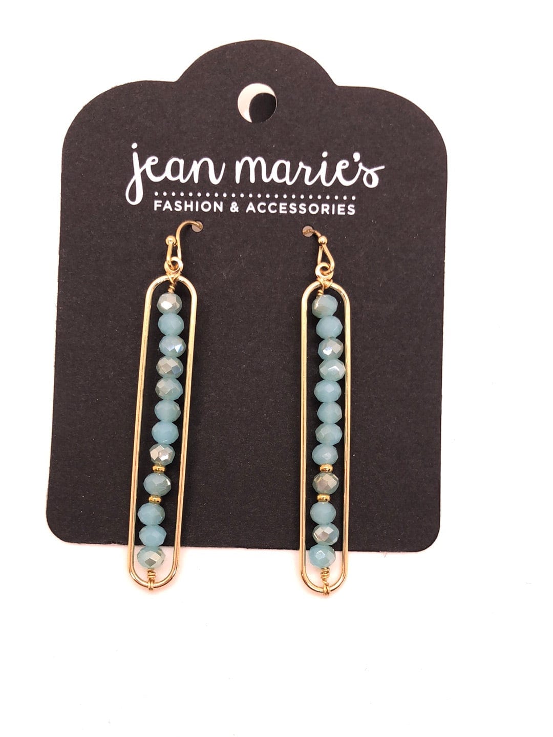 Turquoise Beads Earring