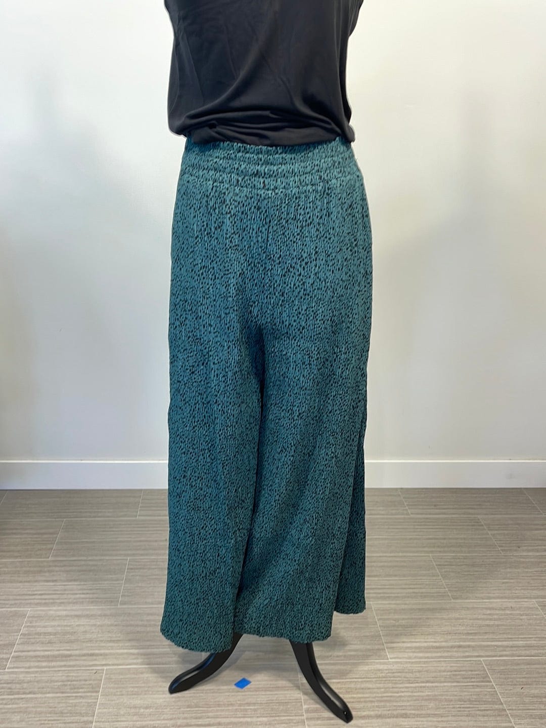 Teal Dotted Pant