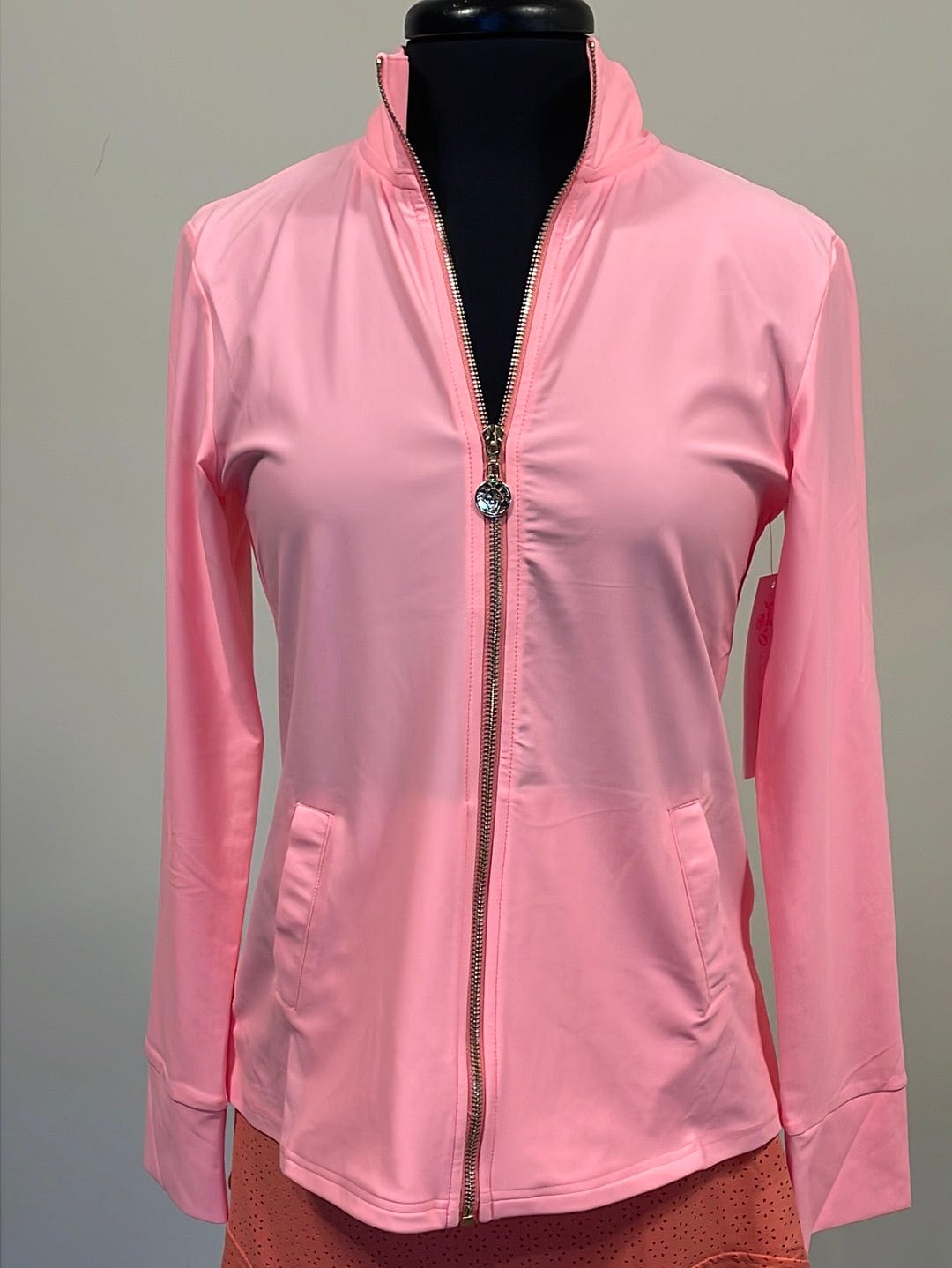 Light Pink Penelope Full-Zip Jacket
