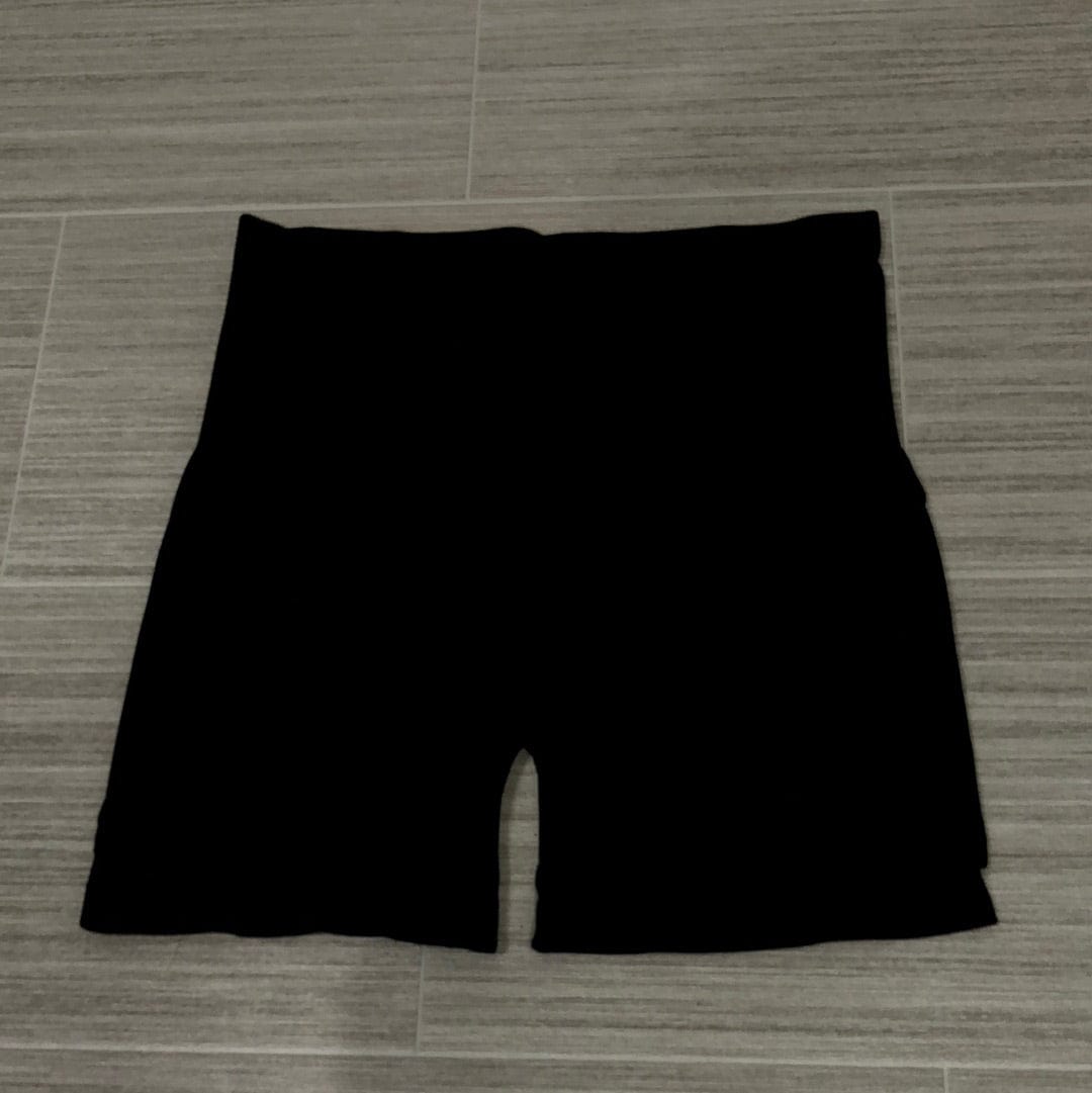 Black High-Waist EXT Tummy Control Shorts