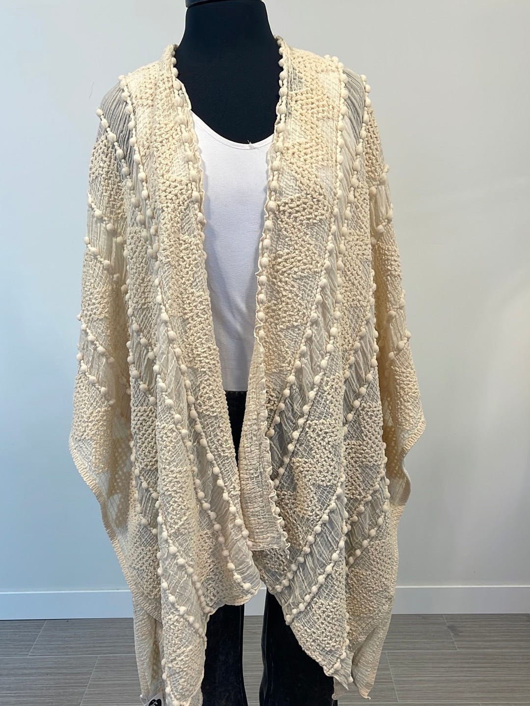 Ivory Dimensional Kimono