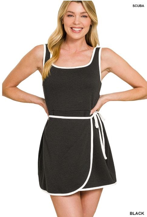 Black Active Mini Dress