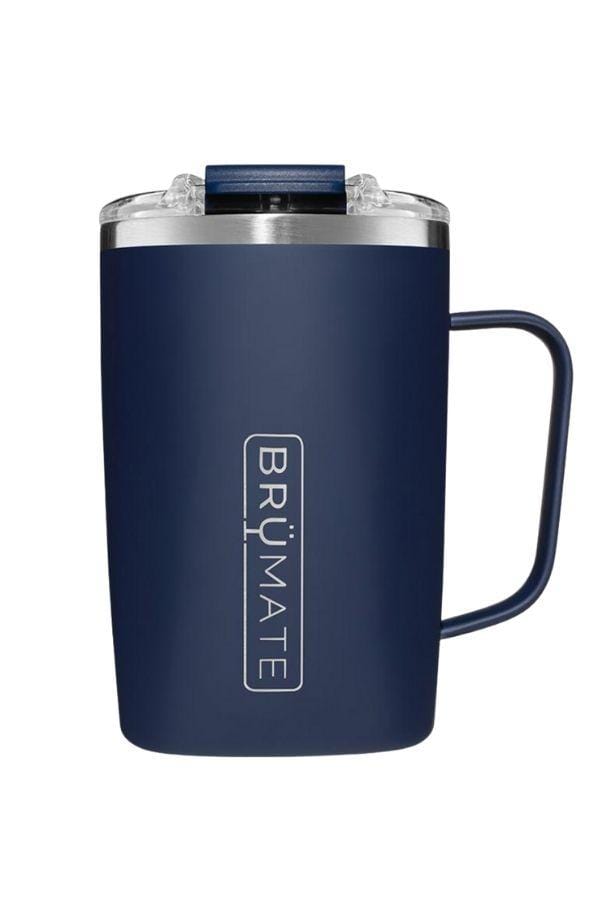 matte blue drip proof mug